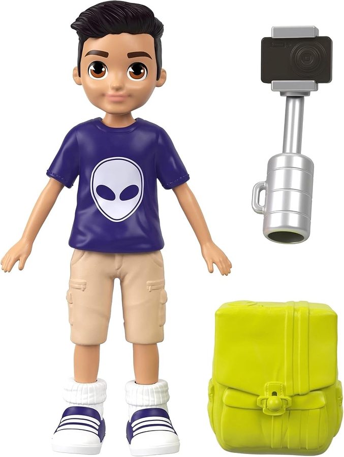 Polly Pocket Active Pose Doll, Nicholas — view 2