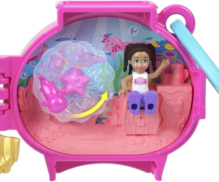 Polly Pocket Axolotl Pet Compact — view 5