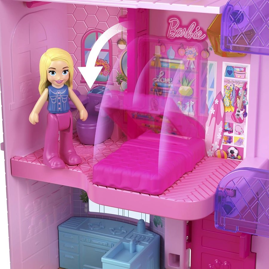 Polly Pocket Barbie Dreamhouse Compact — view 3