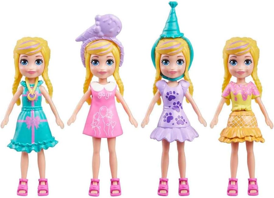 Polly Pocket Birthday Party Pack, 38 Pieces — view 2