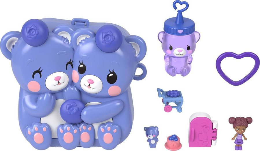 Polly Pocket Blueberry Besties Compact
