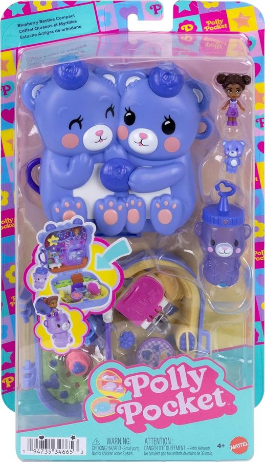 Polly Pocket Blueberry Besties Compact — view 6