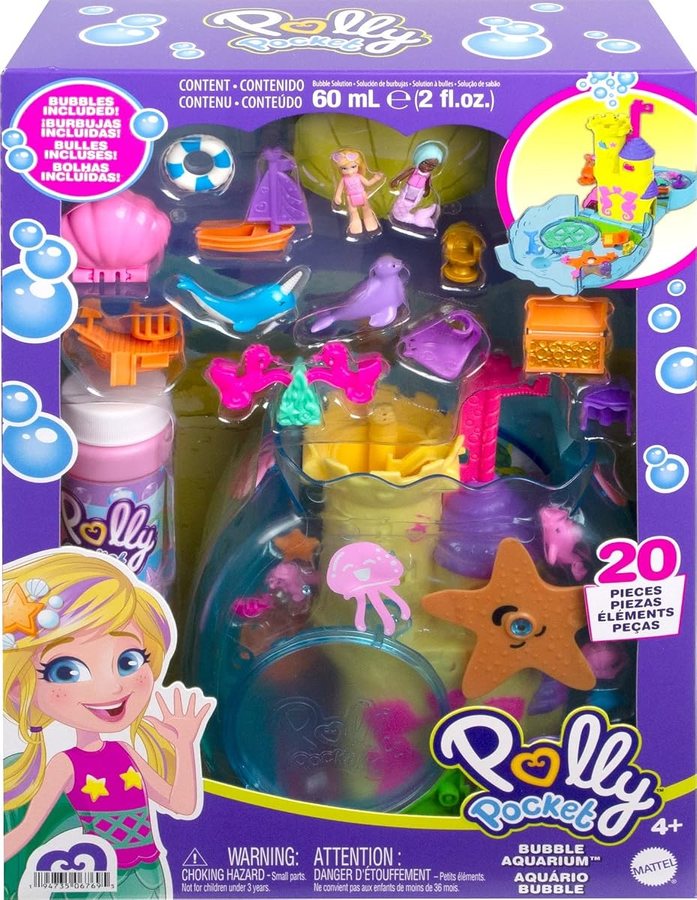 Polly Pocket Bubble Aquarium Playset — view 6