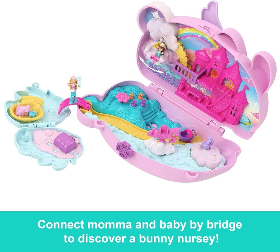 Polly Pocket 2-in-1 Bunny Fun Wearable Compact — view 6