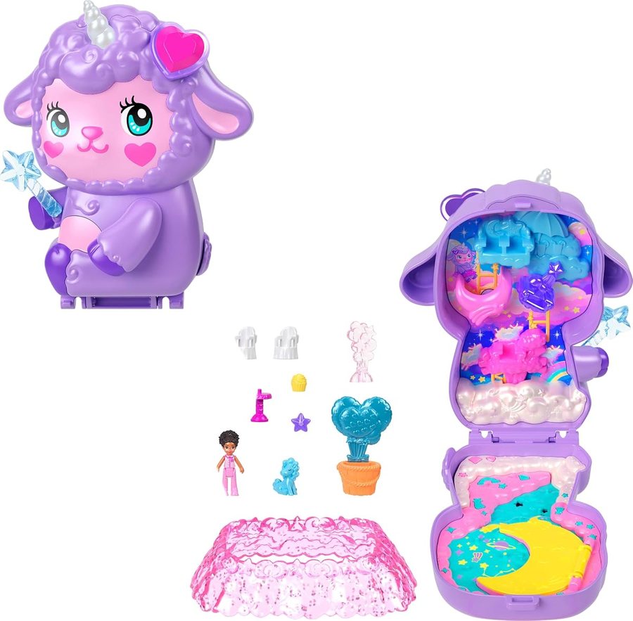 Polly Pocket Cozy Dreamland Lamb Compact