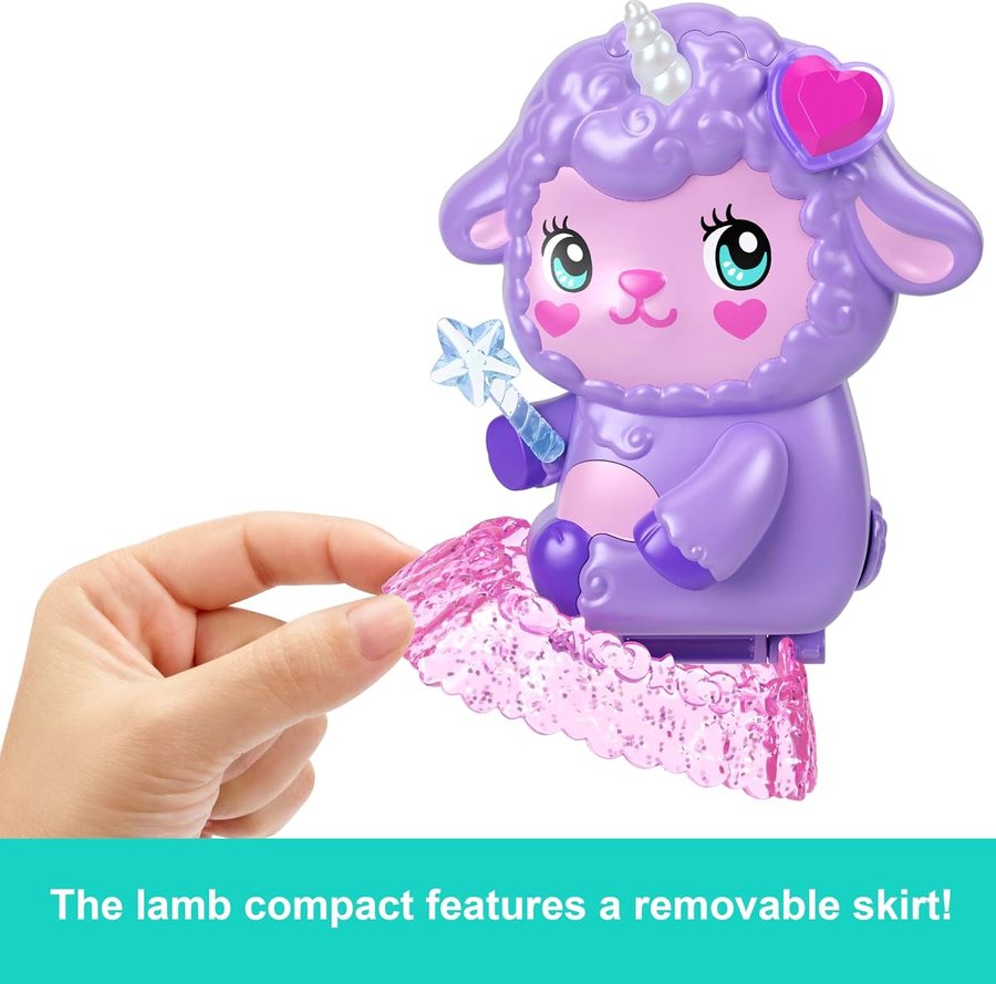 Polly Pocket Cozy Dreamland Lamb Compact — view 3