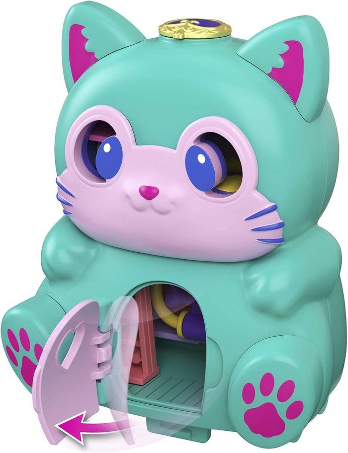 Polly Pocket Flip & Find Cat Compact — view 2