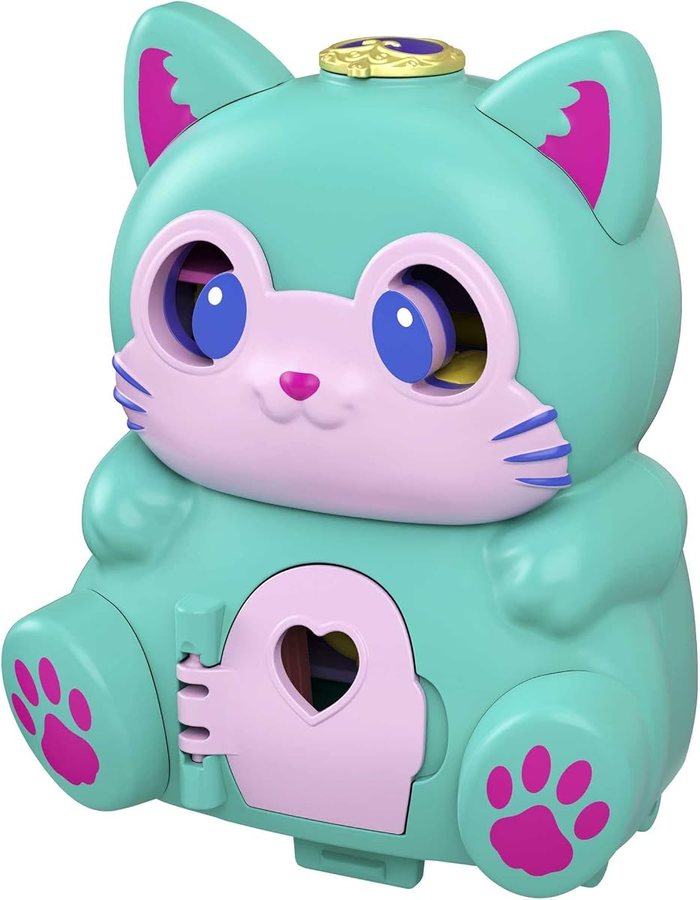 Polly Pocket Flip & Find Cat Compact — view 3