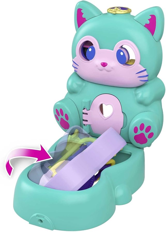Polly Pocket Flip & Find Cat Compact — view 4