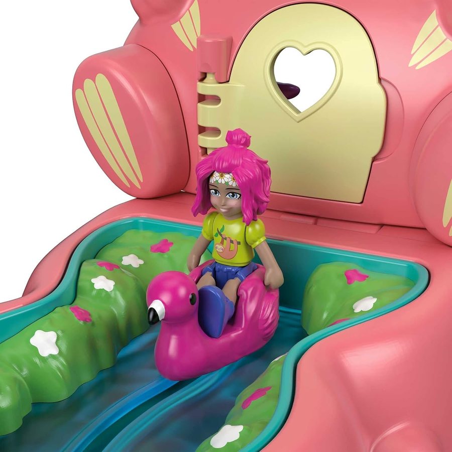 Polly Pocket Flip & Find Sloth Compact — view 2