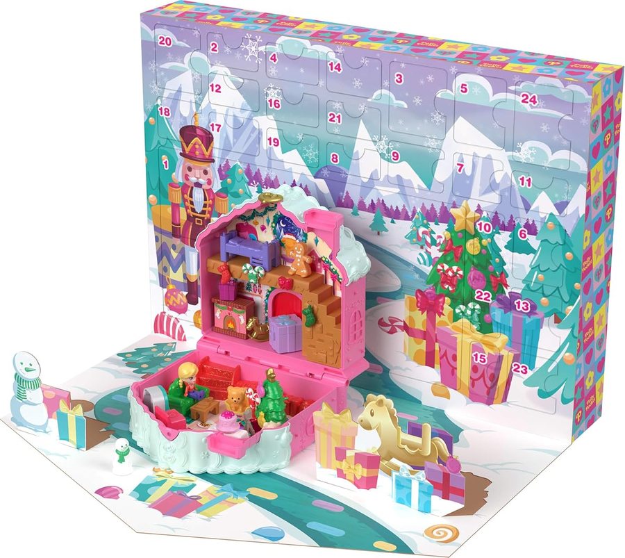 Polly Pocket Gingerbread House Advent Calendar