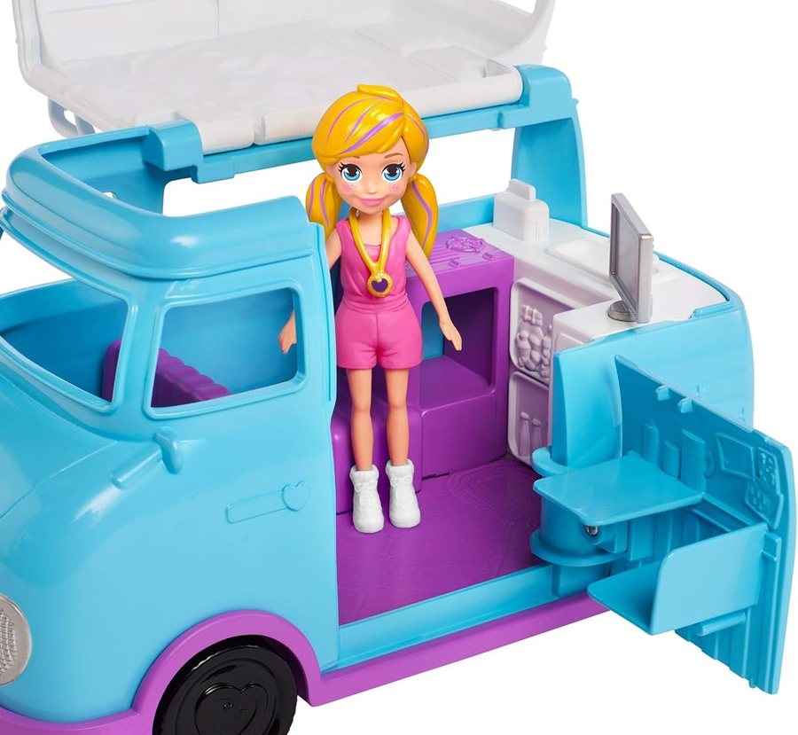 Polly Pocket Glamping Van Playset — view 4