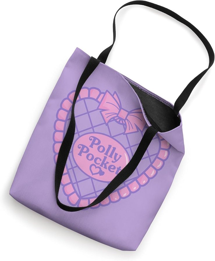 Polly Pocket Heart Logo Tote Bag — view 2