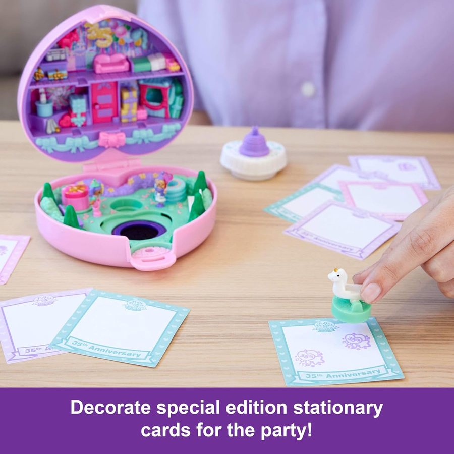 Polly Pocket 35th Birthday Partytime Stamper Heritage Compact — view 5