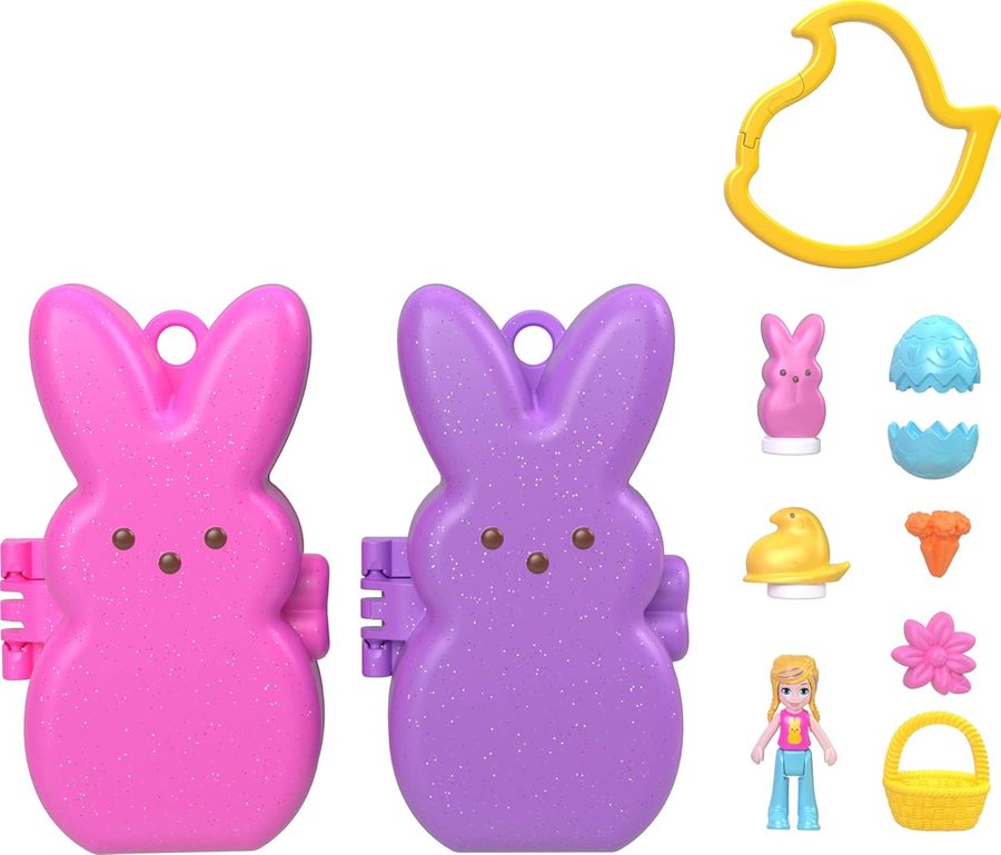 Polly Pocket Peeps Six Micro Doll Set