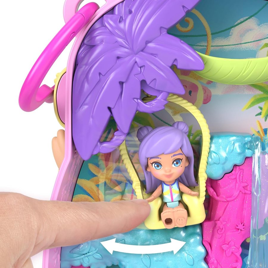 Polly Pocket Pineapple Monkey Compact — view 3