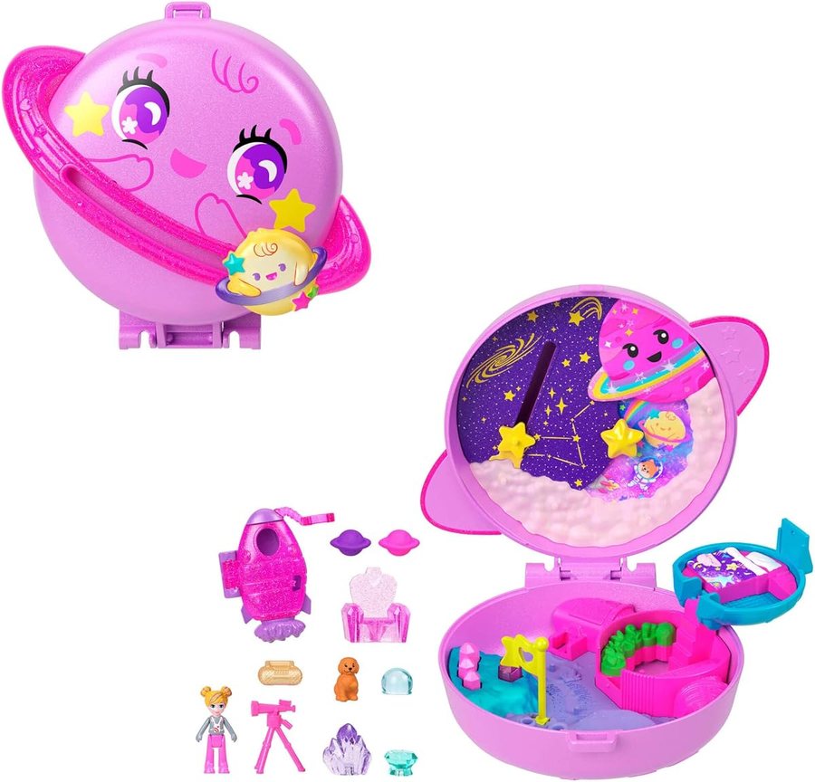 Polly Pocket Planet Polly Outer Space Compact
