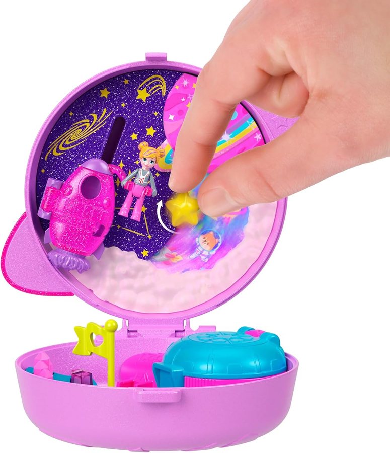 Polly Pocket Planet Polly Outer Space Compact — view 6