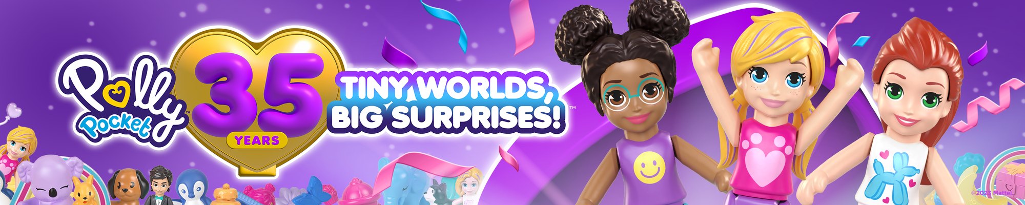 Polly Pocket 35 years — tiny worlds, big surprises