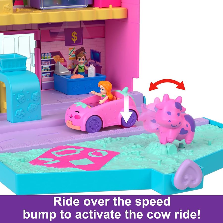 Polly Pocket Pollyville Fresh Market Playset — view 3