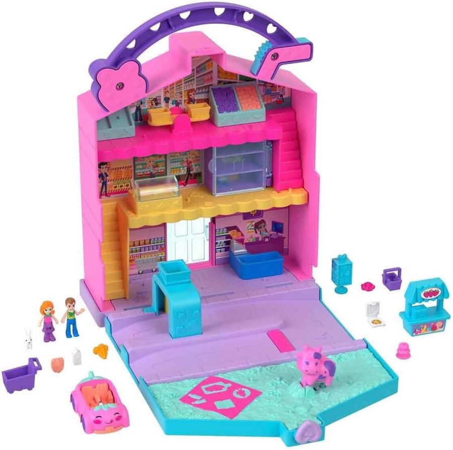 Polly Pocket Pollyville Fresh Market Playset — view 4