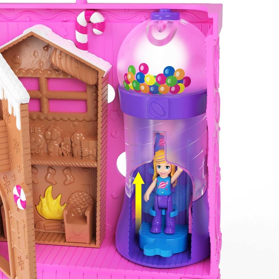 Polly Pocket Pollyville Sweet Store Playset — view 3