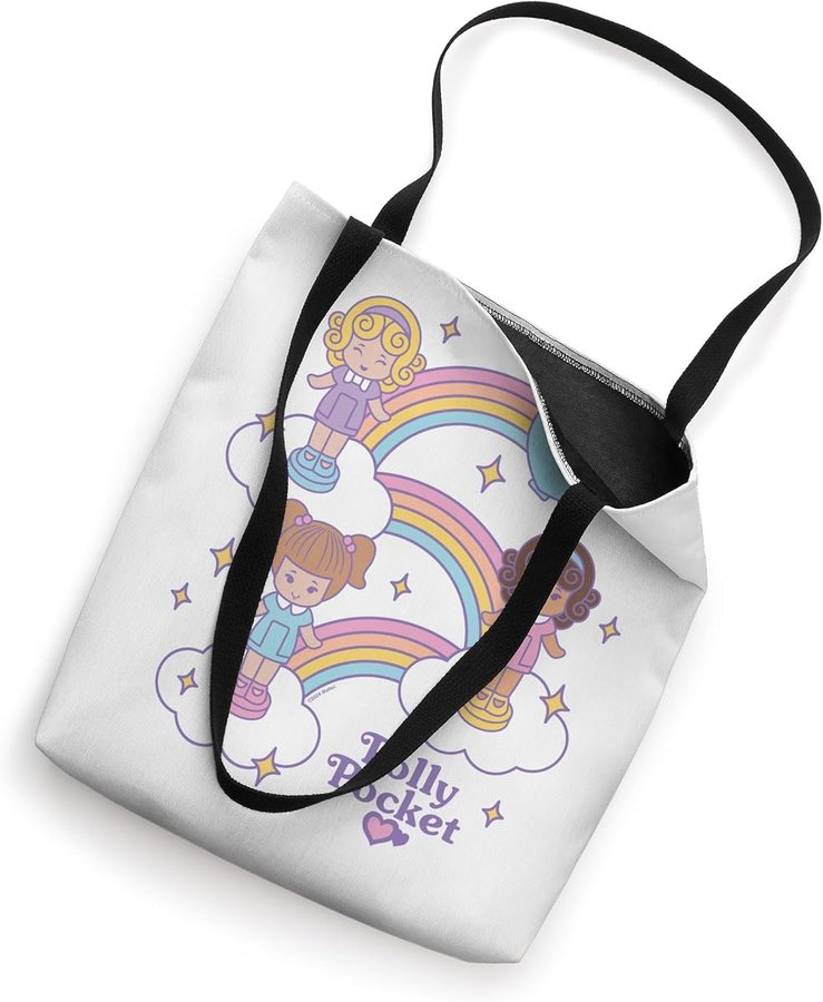Polly Pocket Rainbow Dolls and Suitcase Tote Bag — view 2