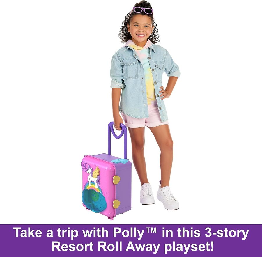 Polly Pocket Resort Roll Away Playset — view 2