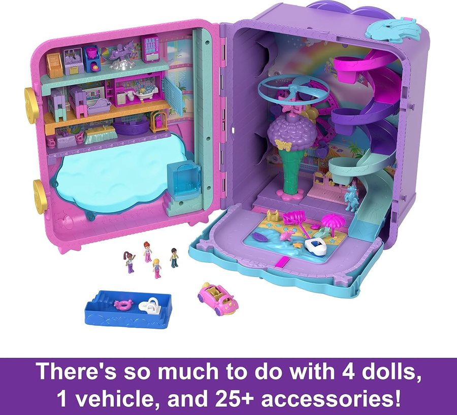 Polly Pocket Resort Roll Away Playset — view 5