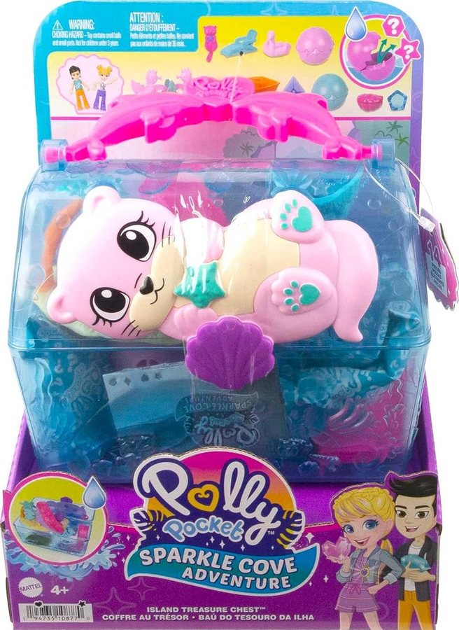 Polly Pocket Sparkle Cove Treasure Chest Playset — view 6