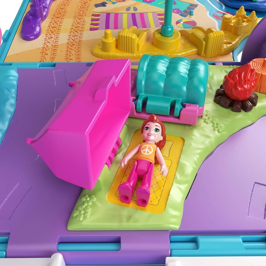 Polly Pocket Transforming Pet Mobile Adventure Playset — view 6