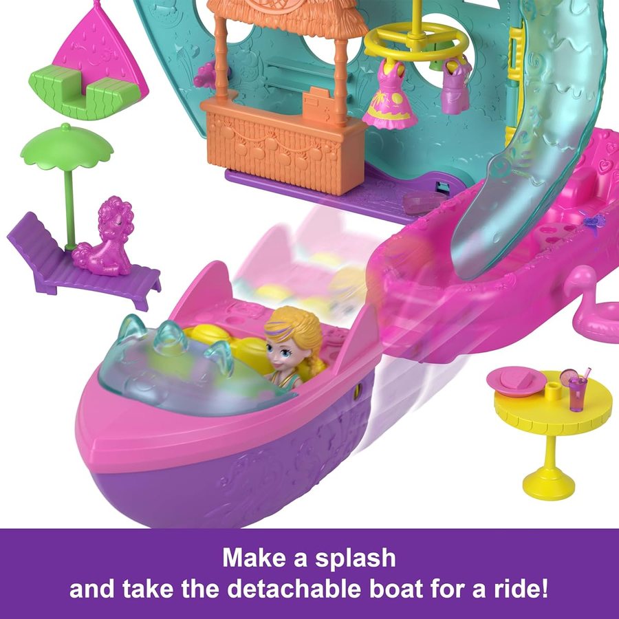 Polly Pocket Unicorn Dream Cruise Portable Playset — view 5